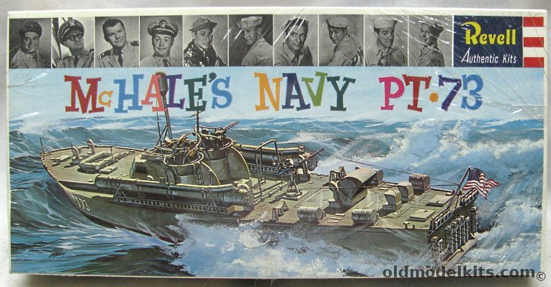 Revell 1/72 McHale's Navy PT-73, H323-200 plastic model kit